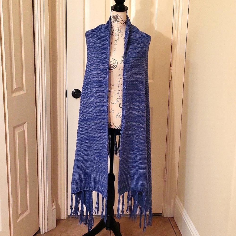 LulaRoe Pretty Fringe Shawl Cardigan